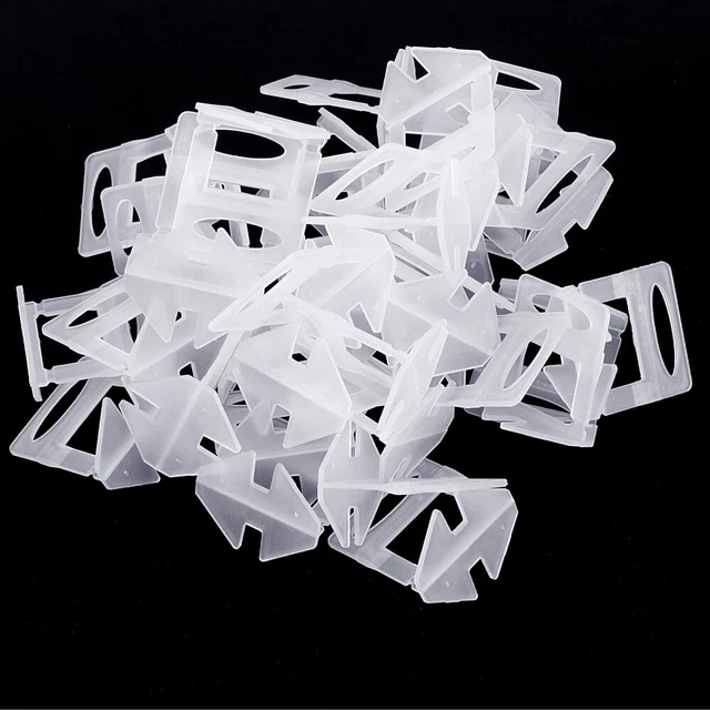 500 pezzi linguette di trazione ausilio per la posa delle piastrelle 1,0 mm piastrelle sistema di livellamento posa
