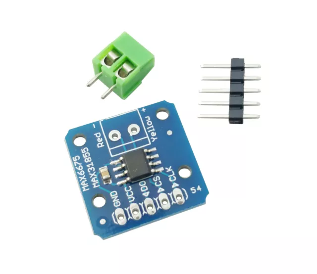 MAX31855 Type K Thermocouple Temperature Sensor Module Shield WITH THERMOCOUPLE 3