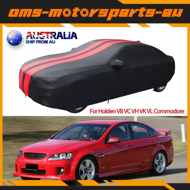 For Holden Commodore VE VF Stain Stretch Full Car Cover Dust UV Proof w/Red Line