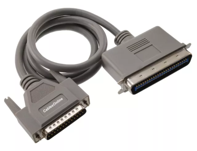 3ft DB25 Male to CN50 Male SCSI 25-Conductors Cable, CablesOnline SC-001 2