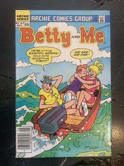 Betty and Me #147 VG 1985 Stock Image Low Grade