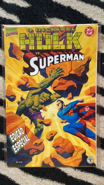 Incredible Hulk vs Superman Marvel DC Foreign Key Brazil Edition