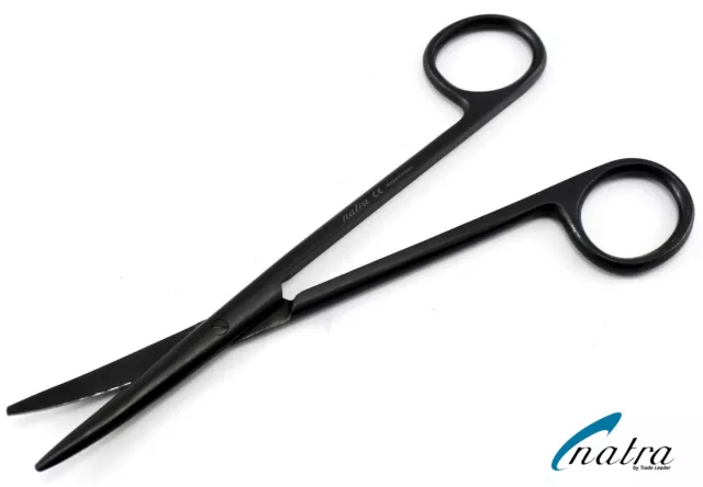 Metzenbaum Shears & Blunt Curved 18 CM Preparation Scissors Medicine Surgery