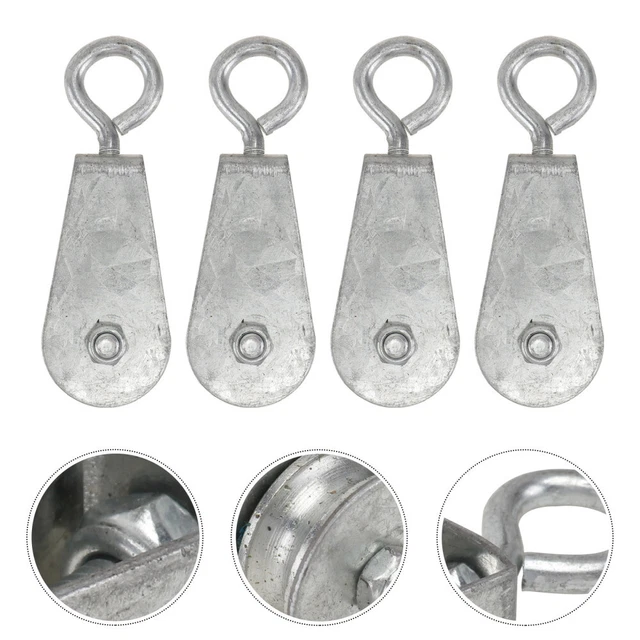 4 pz fune metallica cavo per bottiglie cavo puleggia pesante filo sospeso