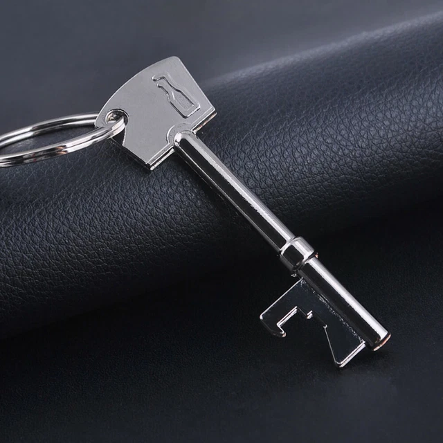 Portable Key Bottle Opener Beer Bottle Can Opener Hangings Ring Keychain Tool