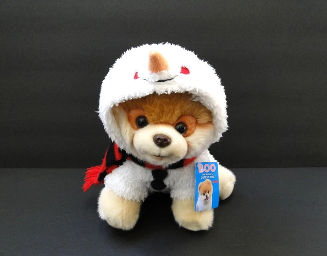 SUDADERA CON CAPUCHA de peluche Gund Boo para perro con muñeco de