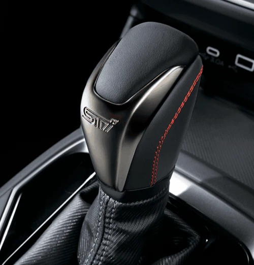 SUBARU 2024 CROSSTREK 2024 Impreza CVT "STI" Shift Knob Leather A/T