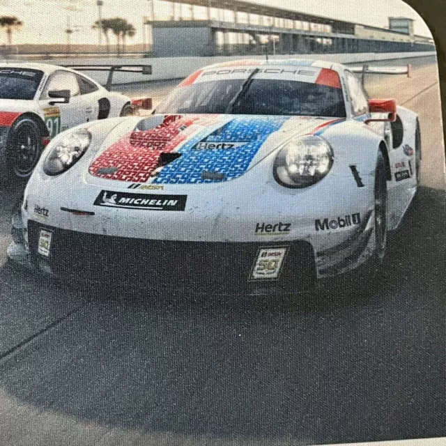 Genuine Porsche Dealer Merchandise Computer Mouse Pad 911 RSR Race Car Gift RARE 3