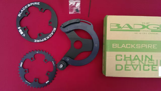 Blackspire DS-1 Dual-Slalom Kettenführung, 94mm Lochkreis, inkl. 38Z Kettenblatt 2