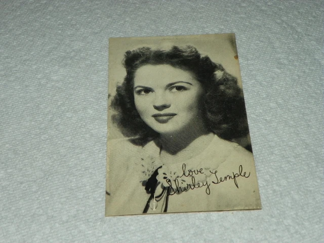 Vintage Shirley Temple Arcade Card -#5