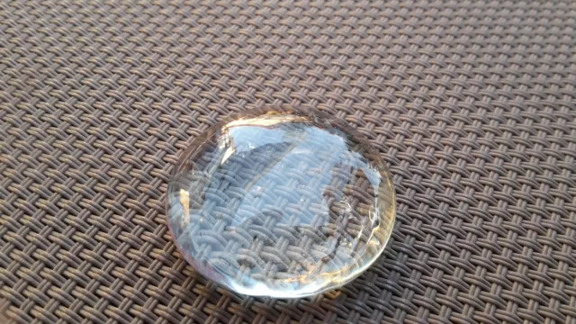 50 TRANSPARENTE GLASNUGGETS Glassteine Muggelsteine Mosaiksteine ca. 28 - 32 mm