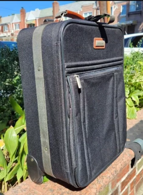 Forecast 22" Rolling Wheeled Suitcase Carry On Duffle Trolley Bag Travel Luggage