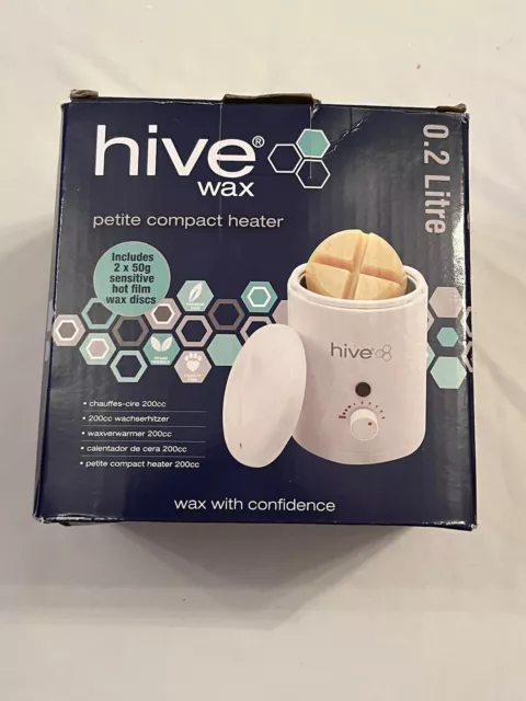 Hive Petite Compact Wachsheizer 200ml warm heiß oder Paraffin Wachsheizer