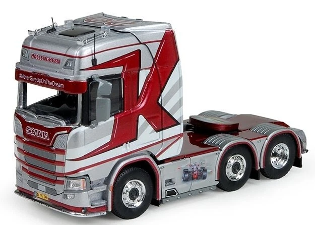 SCANIA R Highline 6x2 HALLENGREEN,TEK72737, échelle1/50,TEKNO