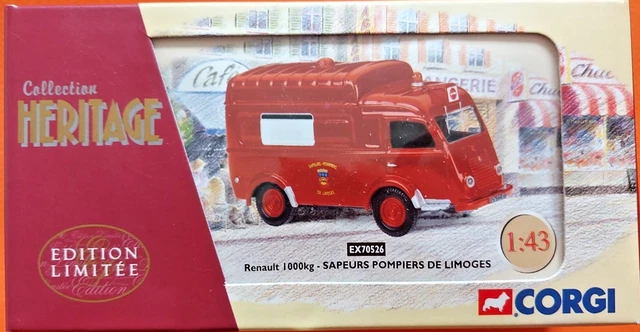Miniature 1/43 Renault 1000 Kg Pompiers De Savoie - Eligor - Neuf En Boîte