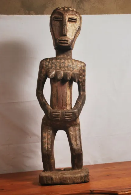 African Tribal Art,Beautiful kumu statue  from democratic republic of Congo/done 2