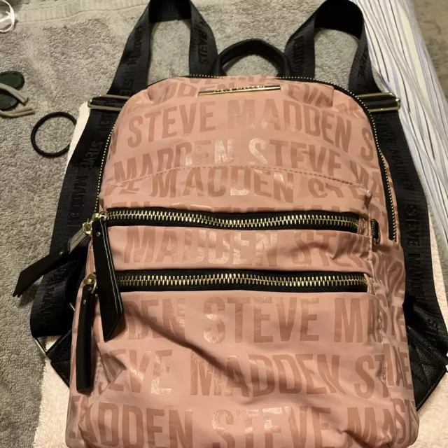 Steve Madden Mauve/Pink Backpack 12"x9.5"x4.5"