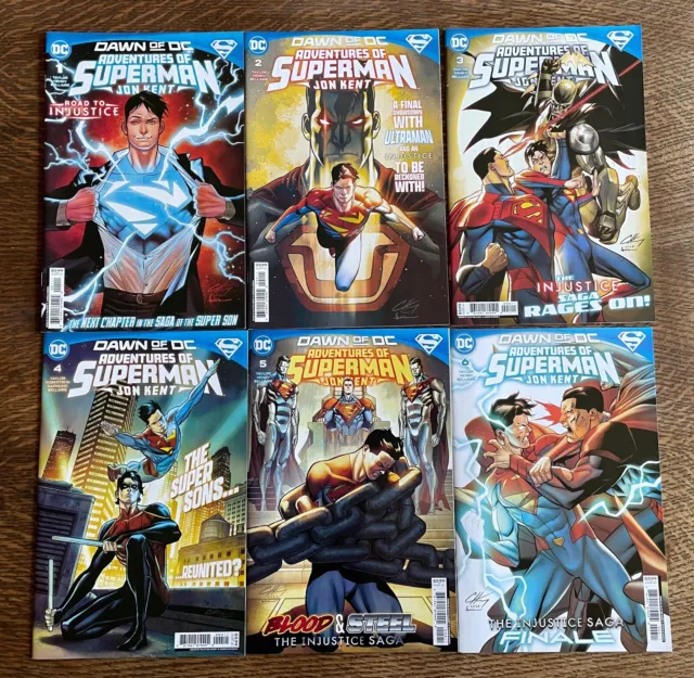 ADVENTURES OF SUPERMAN: Jon Kent #1-6, DC Comics, Injustice, Justice League