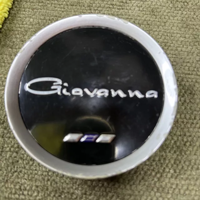 GIOVANNA Wheels # 998K75-1-S5 . Custom Wheel SILVER Center Cap