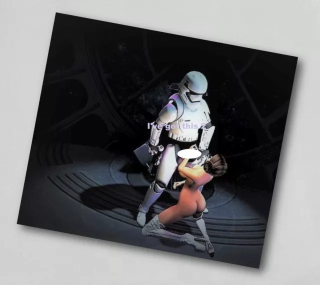 KÜHLSCHRANKMAGNET Prinzessin Leia Glamour Modell Star Wars Anime Cosplay 413