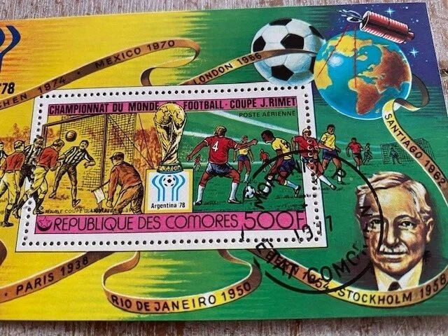 Lot De 3 Timbres Argentine Coupe Du Monde 1978 – Football, Série Sport, Neufs Avec Charnière