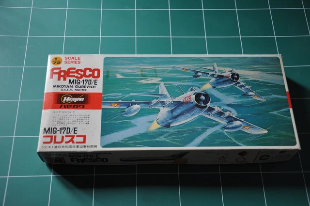 Mikoyan Gurevich MiG-17D/E Fresco / Hasegawa / N° C8 / 1:72 / COLLECTOR