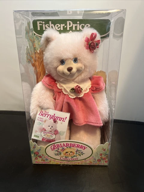 Vintage 1999 Briarberry Collection BERRYLYNN Plush Bear Fisher Price/Mattel NEW