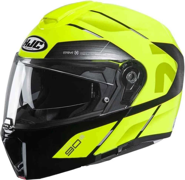 GIVI Casco Modulare X16 Giallo Fluorescente – Taglia XL/61, Con Visiera Parasole, Predisposto Per Pinlock, Sistema Di Ventilazione, Mentoniera Apribile
