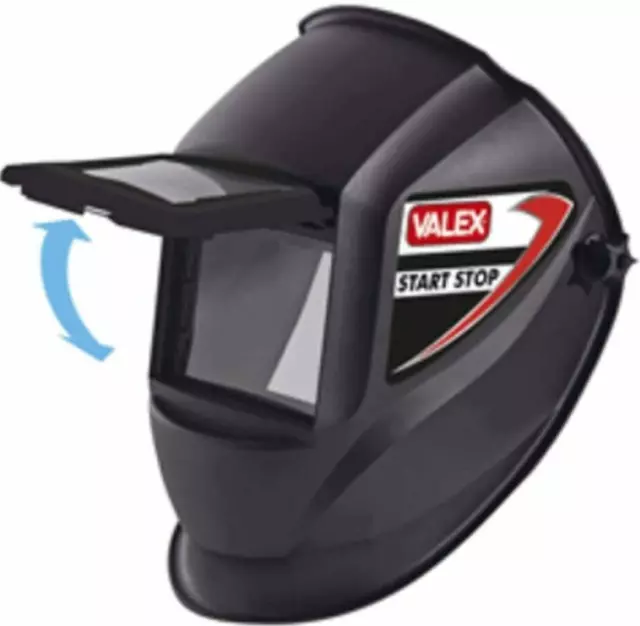 MASCHERA A CASCO START STOP A VETRO FISSO Valex PER SALDARE SALDATORE SALDATURA