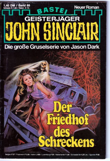 John Sinclair 1. Auflage Nr. 88  (Z 2-3)