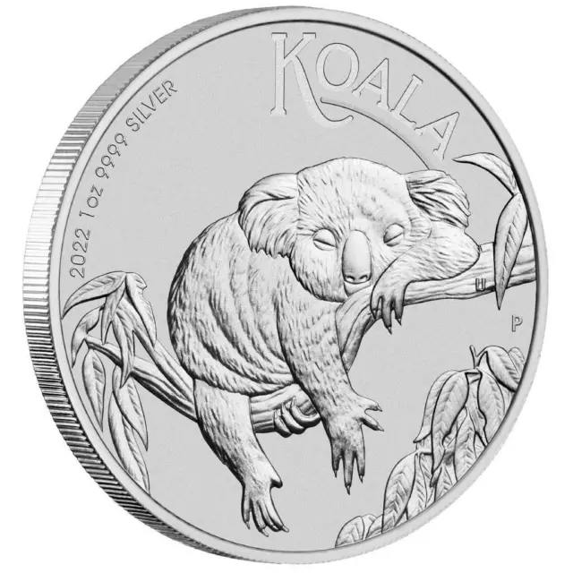 Silbermünze Koala 2022 - Australien - Anlagemünze - 1 Oz ST