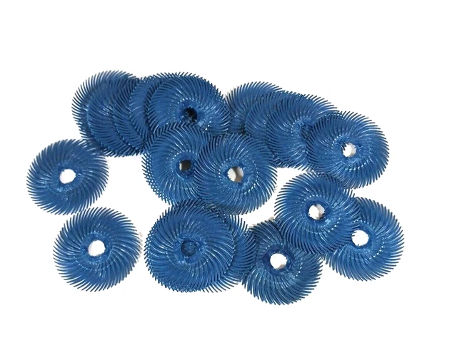 3M Scotch-Brite 2"x3/8" 400 Grit Radial Bristle Disc 30122 30 pcs