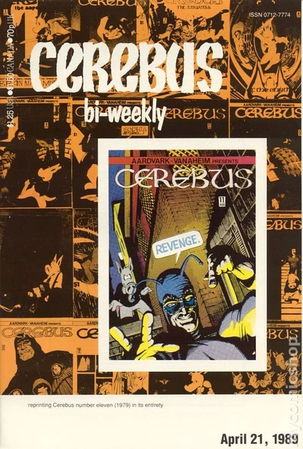 Cerebus Bi-Weekly #11 VF 1989 Stock Image