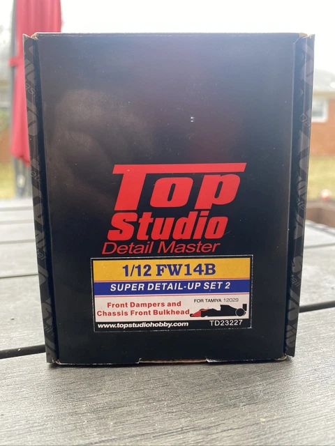 Set De Freins TD23258 Top Studio 1/12 FW14 Super Detail-Up – Neuf