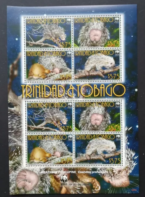 TRINIDAD&TOBAGO-Porcupine,1 M/Sh, MNH**, CW253