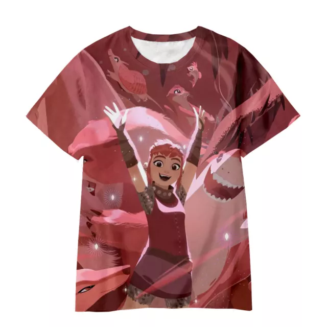 Nimona Cartoon 3D T shirt Kid's short sleeve shirt summer Tee Tops