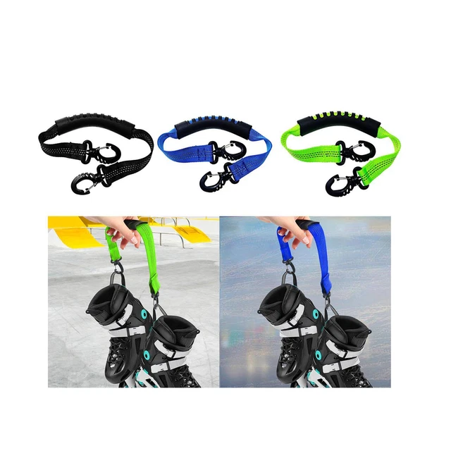 Skate Boot Carrier Ski Boot Straps Skate Leash Roller Skating Shoes Roller