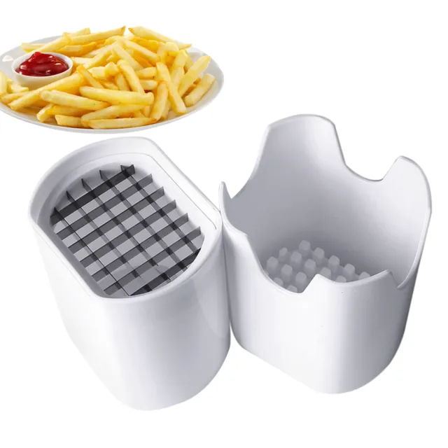 Vegetable Cutter Stainless Steel Fruit Chopper Portable French Fry Cutter Tool