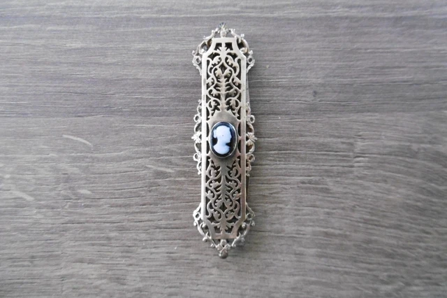 Boucle de ceinture ovale vintage en forme de tête de cheval