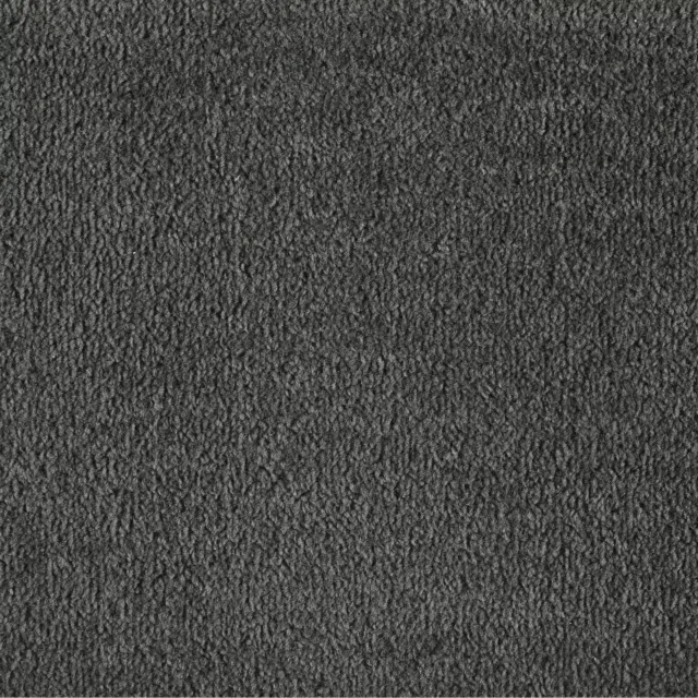 Rich Dark Grey Carpet Quality Feltback Twist, Bedroom, Hall, Lounge 4m Wide