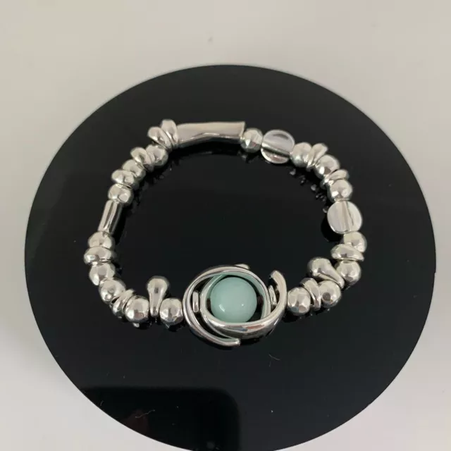 UNO de 50 Bracelet Teal Full Moon Bracelet