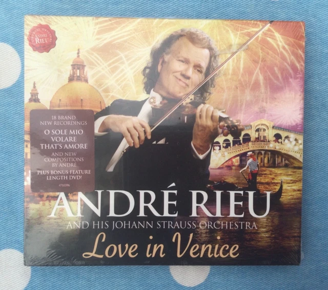 🌟LOVE IN VENICE🌟ANDRE Rieu🌟Cd/Dvd Set🌟Opera🌟Classical🌟Uk🇬🇧Seller🌟 £9.95 ...