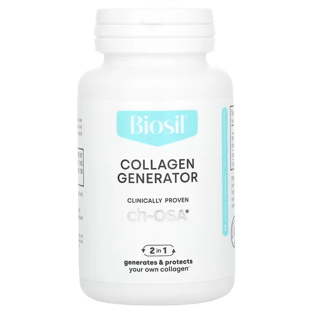 BIOSIL COLLAGEN GENERATOR, 60 Original Capsules , Expiry