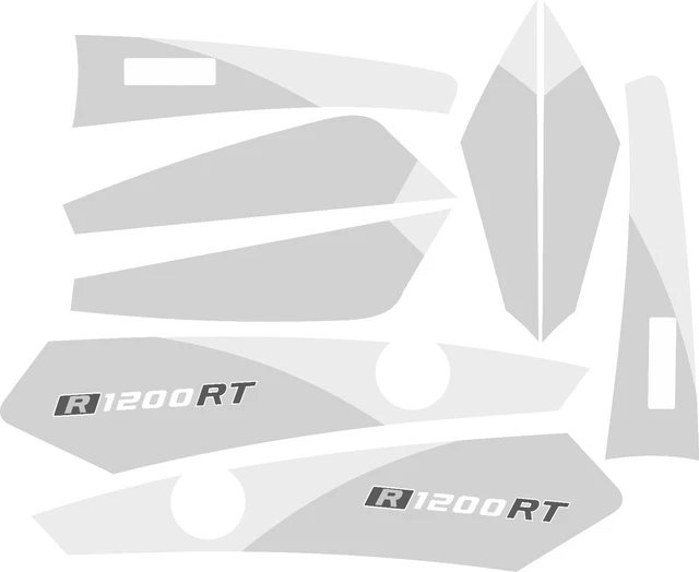 KIT PEGATINAS BMW R1200RT desde 2010-20XX , decals R1200RT , BMW ...