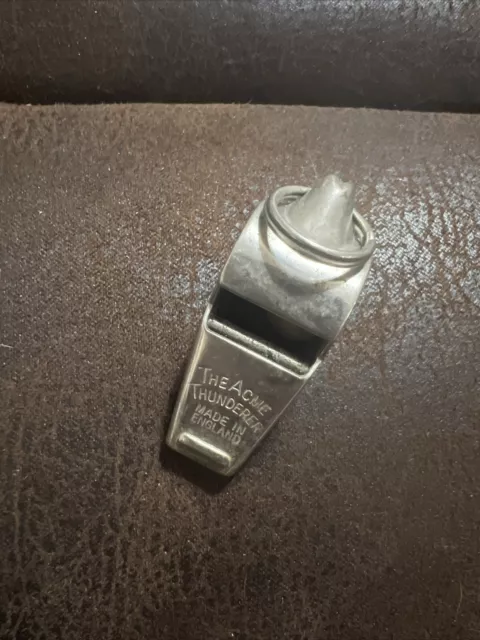 Vintage The Acme Thunderer Made in England Whistle L1