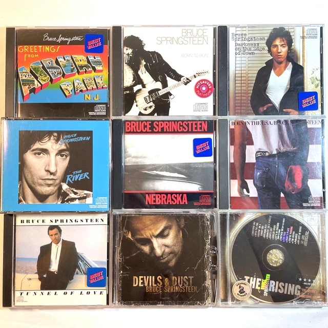 9 BRUCE SPRINGSTEEN ALBUMS (CD Lot) Classic Rock, Blues Rock 9 BRUCE SPRINGSTEEN ALBUMS (CD Lot) Classic Rock, Blues Rock