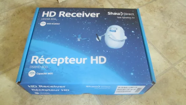 Shaw Direct HD DSR800 Satellite Receiver (Read description)