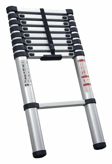 Sealey ATL09 Aluminium Telescopic Ladder 9-Tread EN 131 TOOL