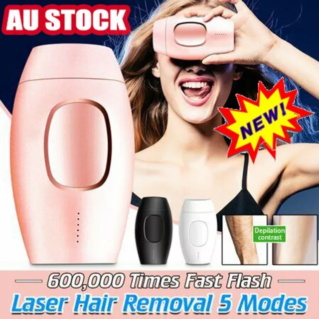 600,000 Pulses IPL Hair Removal Laser Permanent Epilator Painless Face Body GiHQ