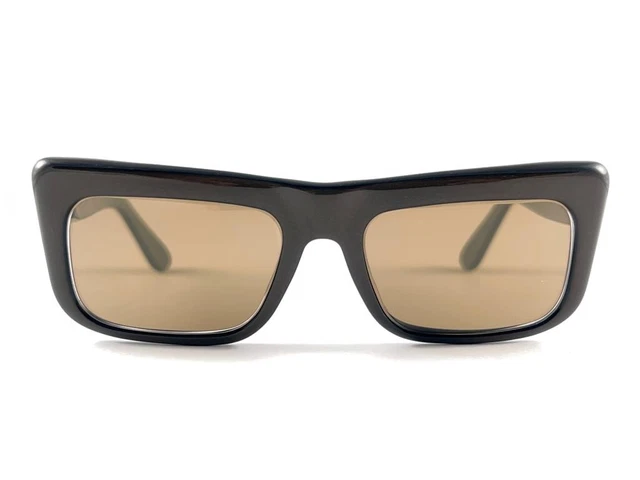 New Vintage Rodenstock Molveno Solid Metallic Brown 1970'S Sunglasses
